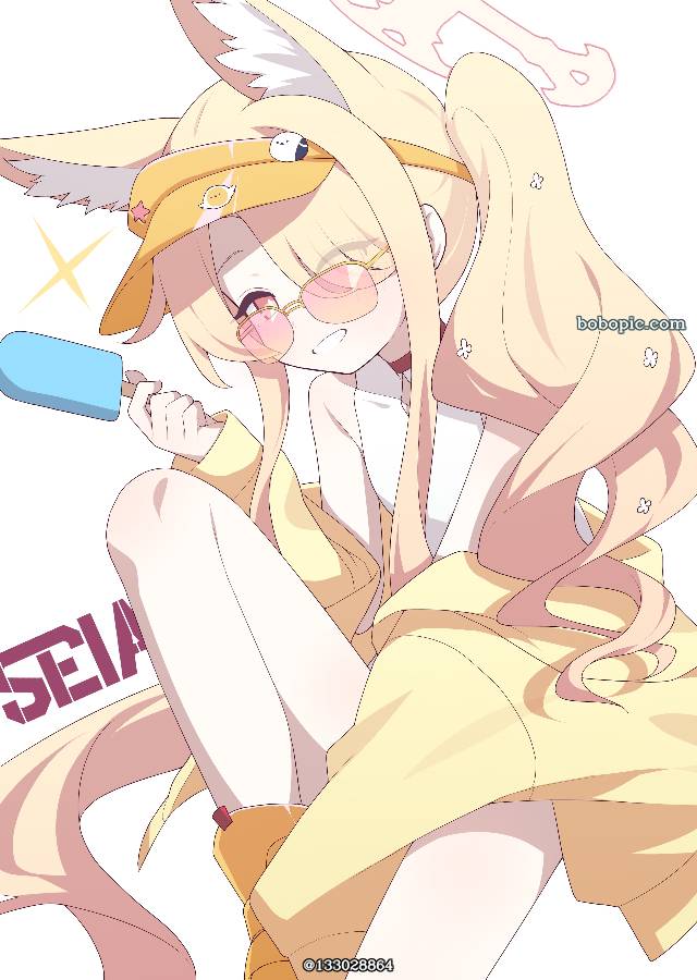 碧蓝档案, 女孩子, Seia Yurizono, sunglasses