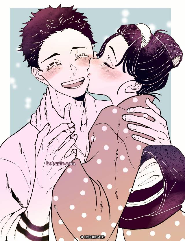恋雪,无限城编,狛恋,猗窝座,鬼灭之刃图片