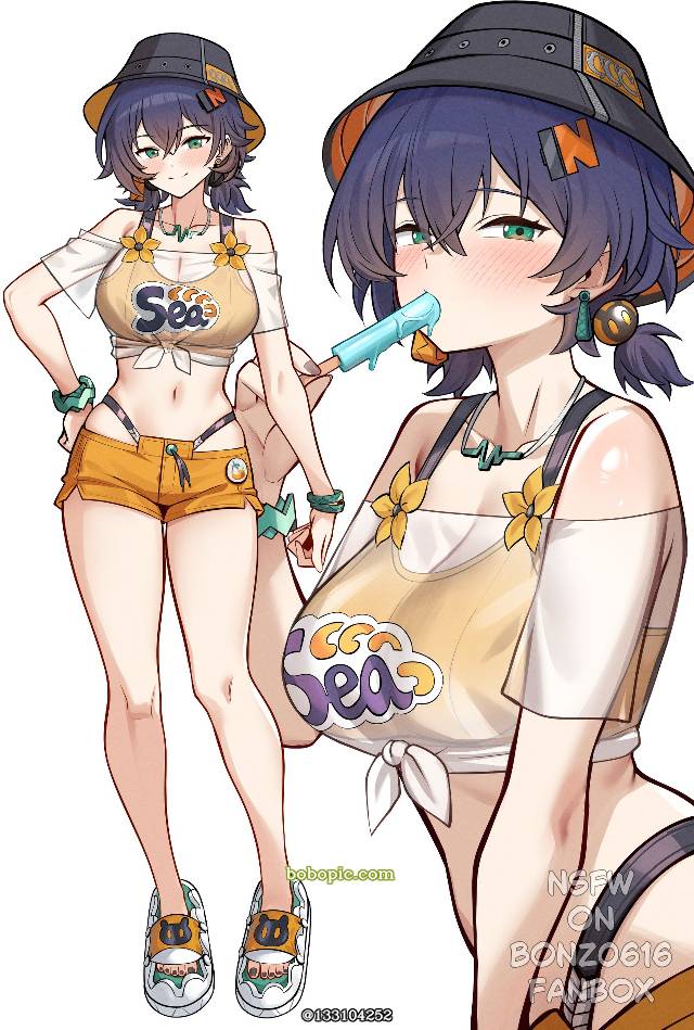 绝区零, Rin (Zenless Zone Zero), 绝区零1000收藏, 腹部, popsicle