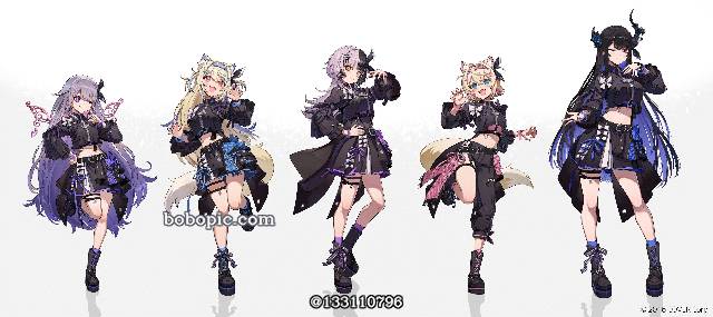 Hololive, Hololive 英语, 商业绘图, 虚拟YouTuber 500收藏
