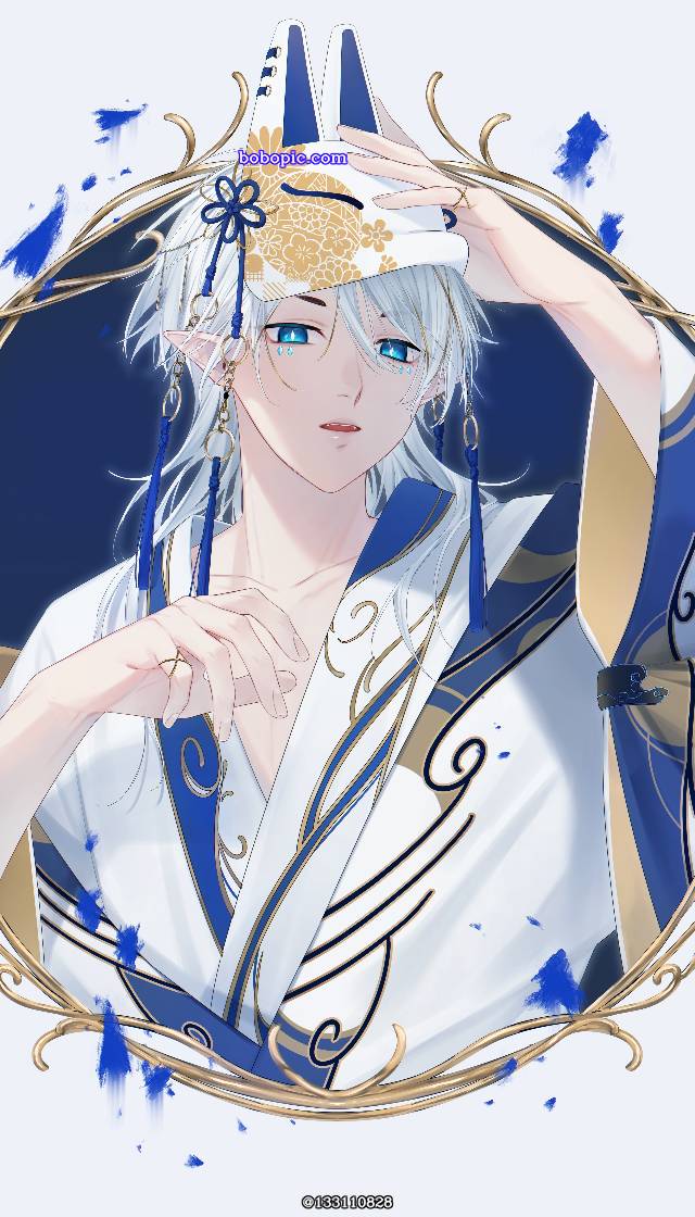 原创, 原创, 男孩子, 和风, fox mask