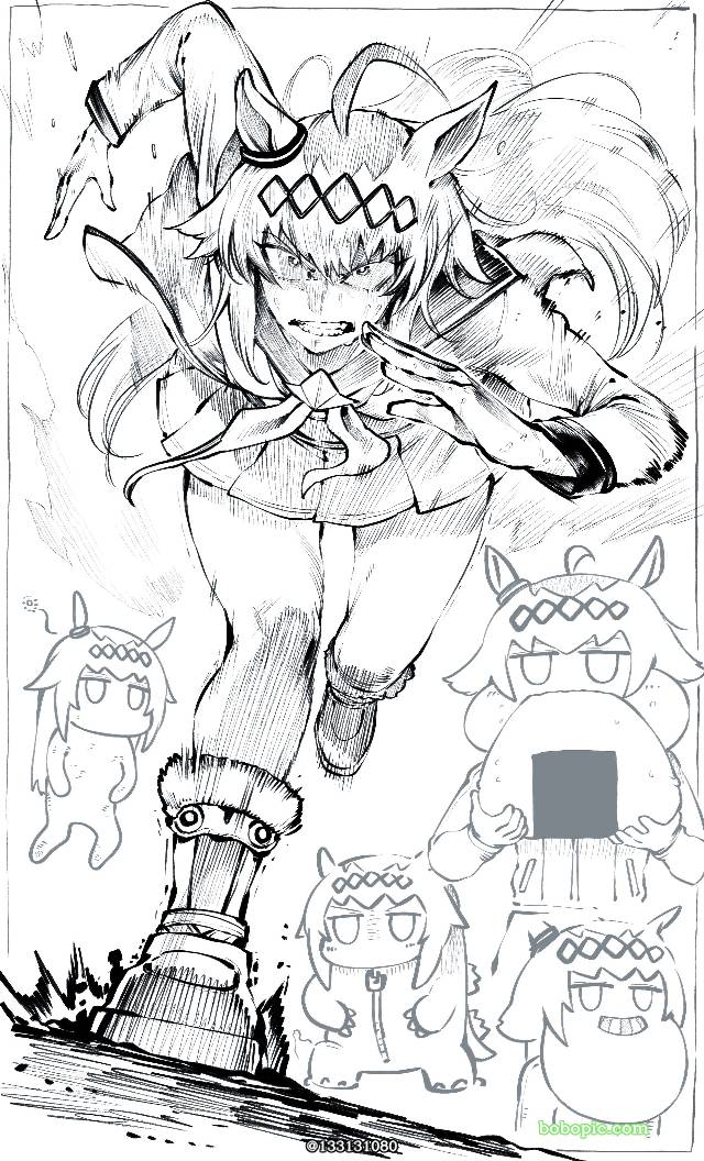 Oguri Cap (Uma Musume), Oguri Cap, 赛马娘 Cinderella Grey, 马娘, 赛马娘Pretty Derby, 灰色毛发的怪物（玩偶服）