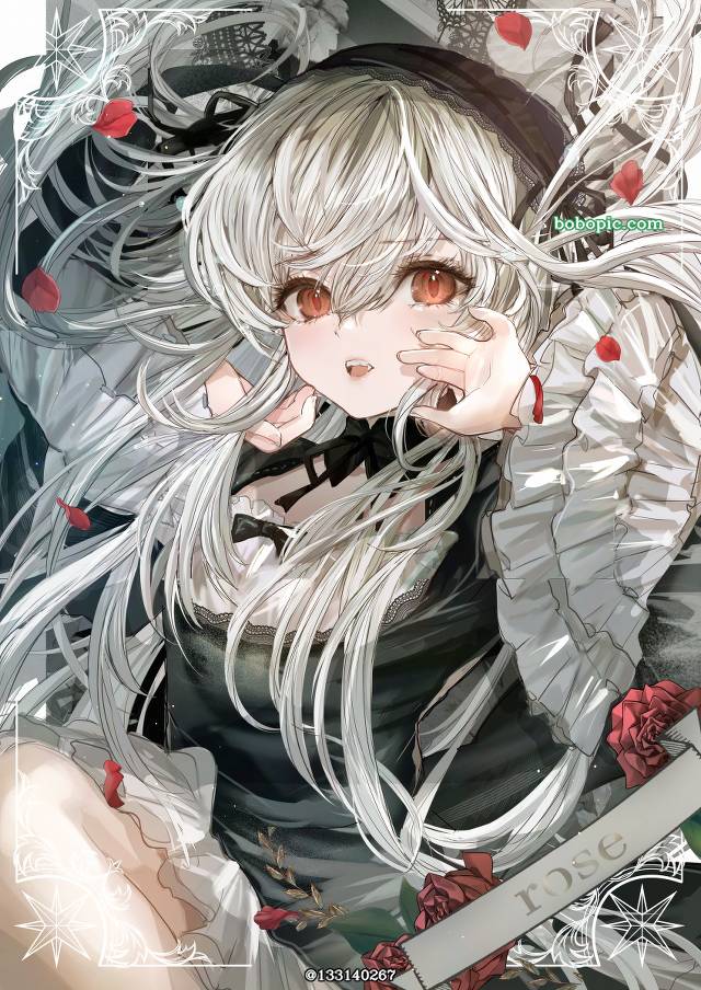 蔷薇少女, rozen, 水银灯, 银发, gothic, 哥特萝莉