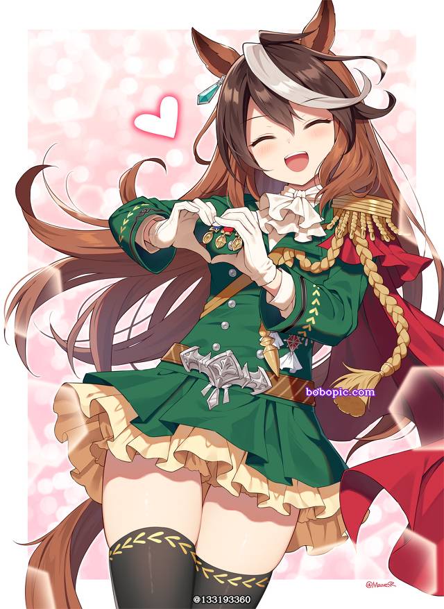 赛马娘Pretty Derby, Symboli Rudolf (Uma Musume), 大腿玩一年, 魅惑的大腿, 绝对领域