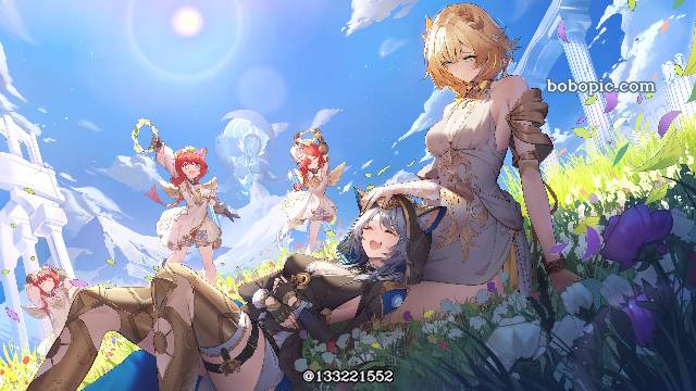 Honkai: Star Rail, Honkai: Star Rail, 崩坏：星穹铁道, 赛飞儿, 缇宝, 蓝天, 崩坏：星穹铁道500收藏