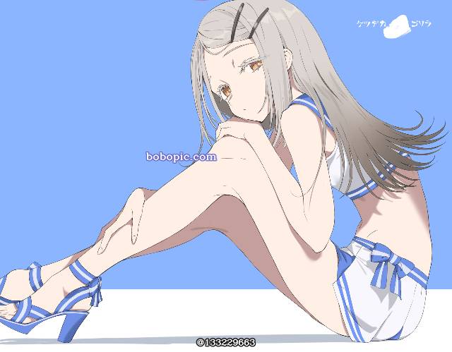 Gakuen IDOLM@STER, 泳装, sailor swimsuit