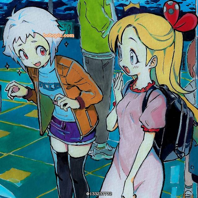原创, 手绘, 插画