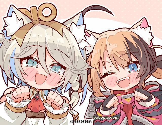 Hololive, Cecilia Immergreen, Gigi Murin, 虚拟主播, dog ears, 虚拟YouTuber 500收藏