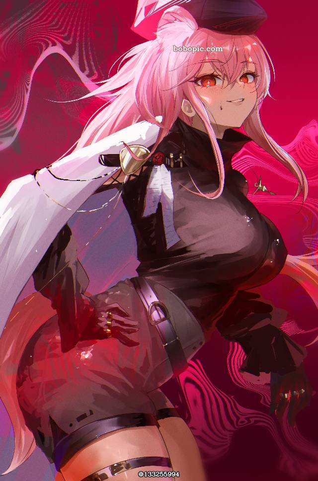 明日方舟, 砾(明日方舟), Gravel, Arknights, 女孩子, 插画, cool beauty, pretty, 卧槽好可爱