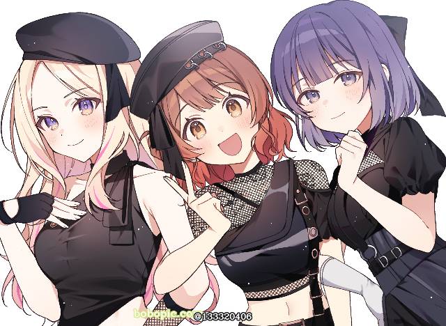 Gakuen IDOLM@STER, 偶像大师, Sena Juo, Ume Hanami, Misuzu Hataya