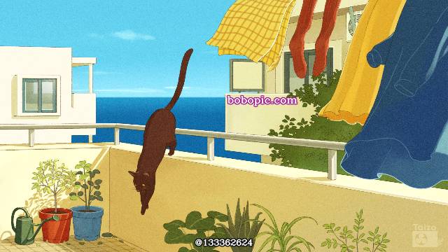 风景, background, cat