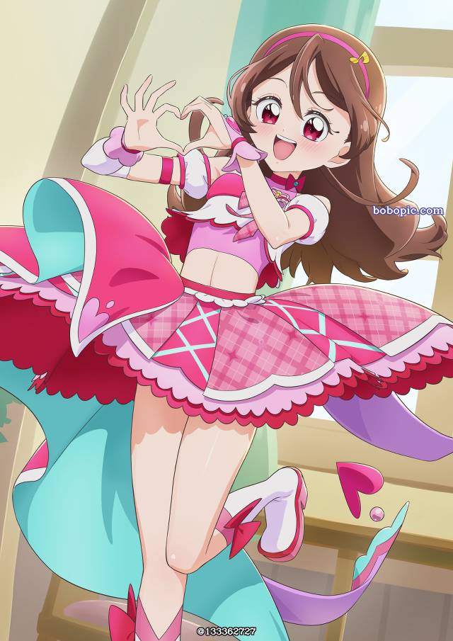 Uta Sakura, Midform, 偶像天使, 光之美少女, 肚脐