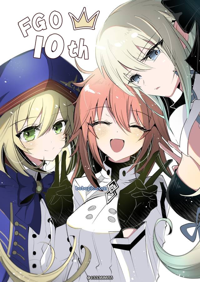 咕哒子, Morgan (Fate), 阿尔托莉雅·Caster, Ritsuka Fujimaru, 决战用迦勒底制服
