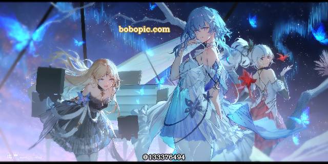 涂鸦, 女孩子, Wuthering Waves, The Shorekeeper, Cartethyia, 椿（鸣潮）, 比基尼