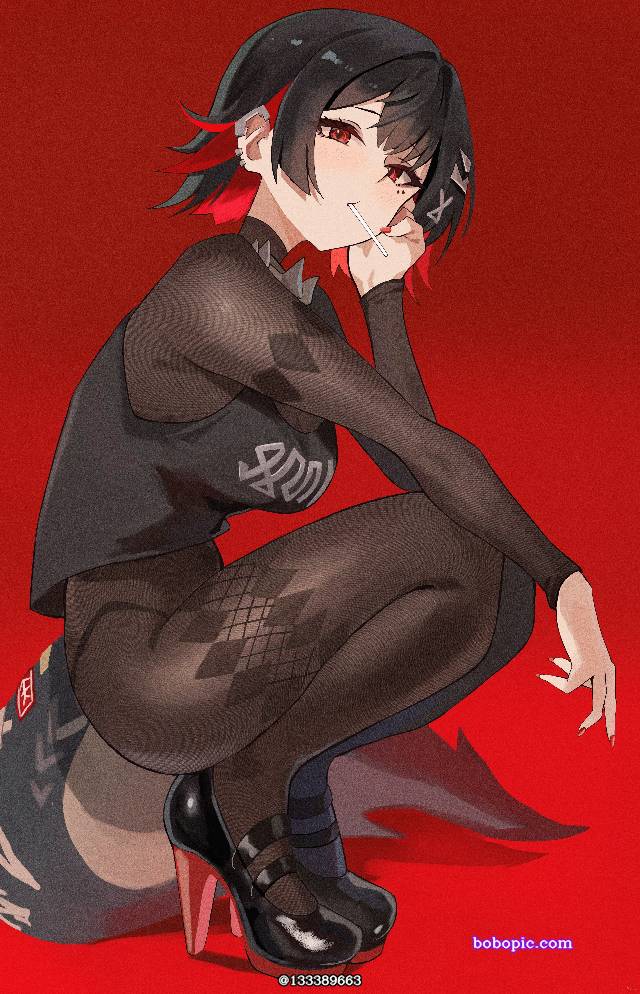Ellen Joe, 绝区零, 魅惑的大腿, 黑裤袜, 女孩子, 欧派, Zenless Zone Zero 500+ Bookmarks