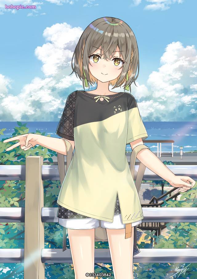 女孩子, 原创, inner color, 积雨云, 热裤