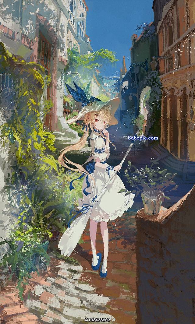 原创, 女孩子, 金发, 原创角色, background