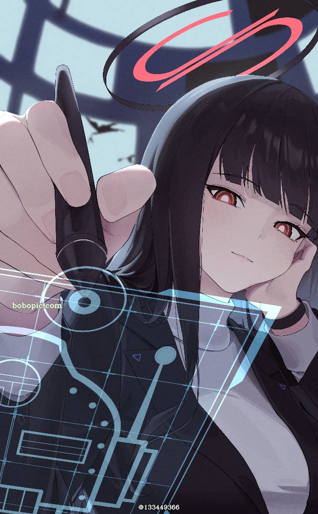 调月莉音, 碧蓝档案, 女孩子