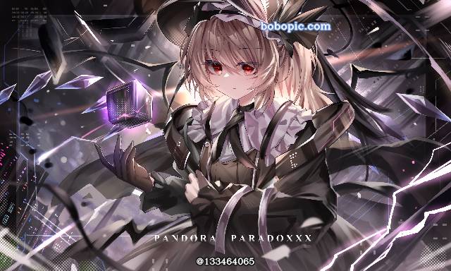 东方, 芙兰朵露・斯卡蕾特, Flandre wearing black clothes, these sisters are real angels