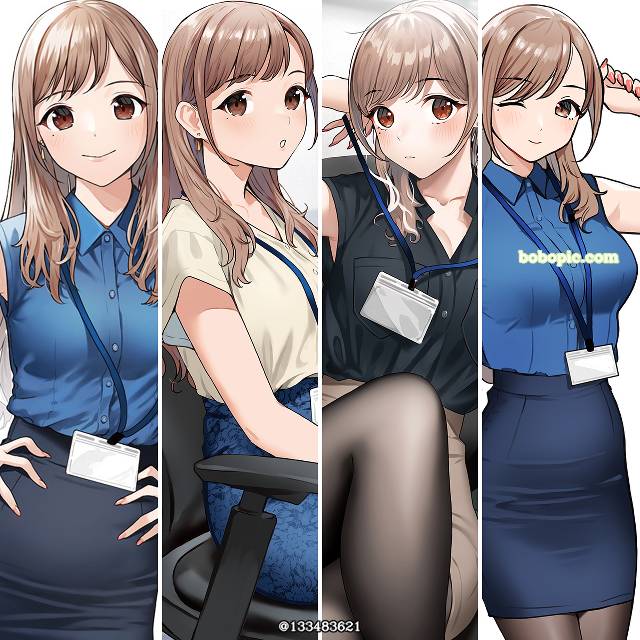 女孩子, 包臀裙, 黑丝袜