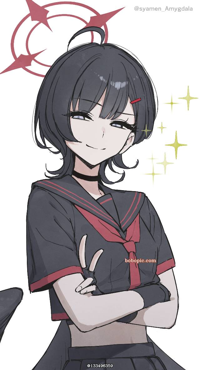 碧蓝档案, 仲正一花, 有胸的帅哥, handsome girl