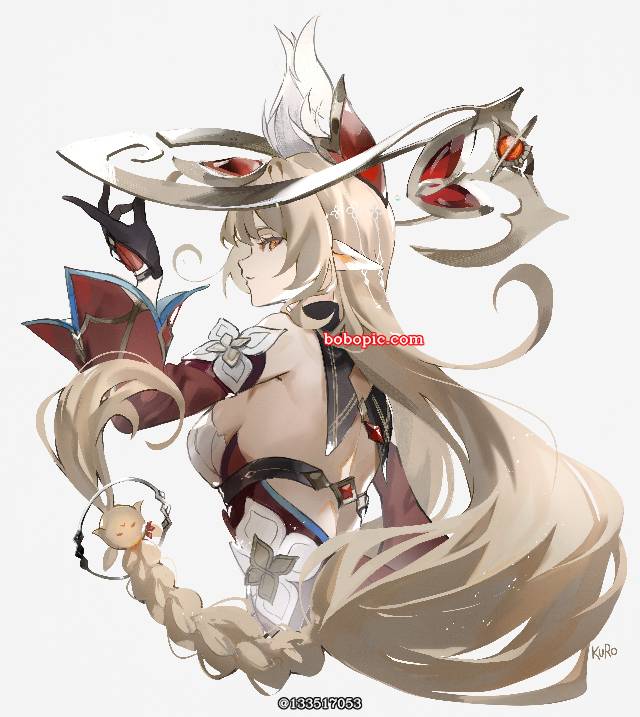Genshin Impact, 爱丽丝, 女孩子, 侧乳