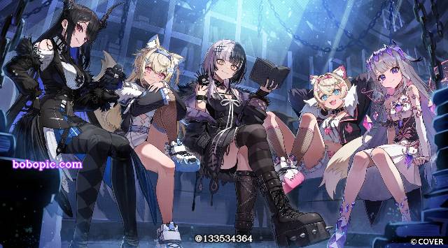 Hololive 英语, 商业绘图, 虚拟YouTuber 500收藏