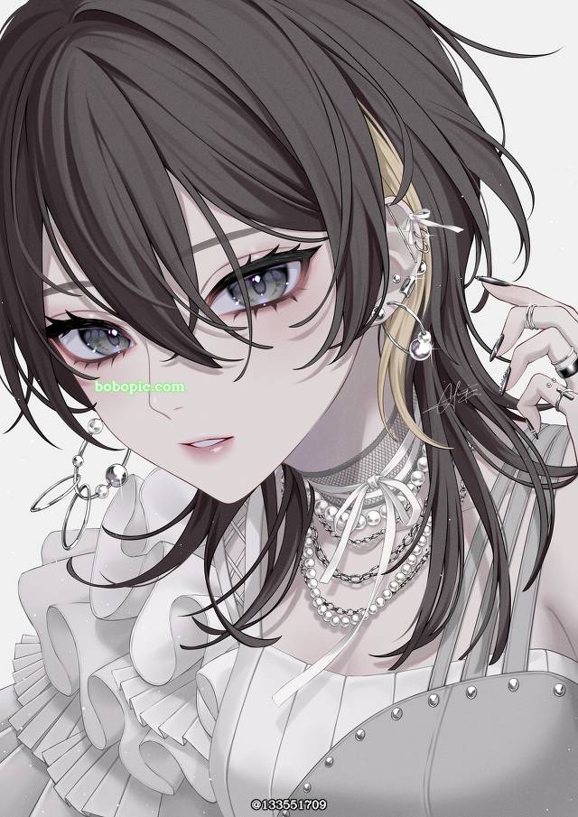 原创, 女孩子, 穿洞, 蝴蝶结, nail, accessory