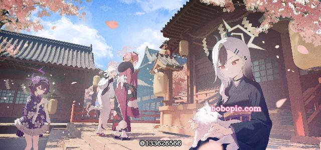 碧蓝档案, Blue Archive, Haruka Igusa, Rikuhachima Aru, Onikata Kayoko, Asagi Mutsuki, Benri Yashikku 68