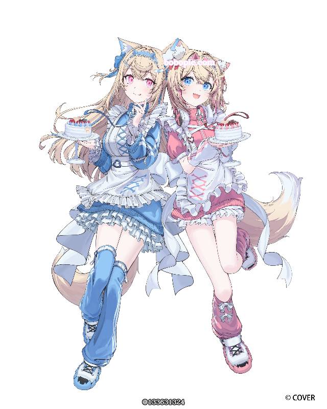 Fuwawa Abyssgard, Mococo Abyssgard, 运动服女仆