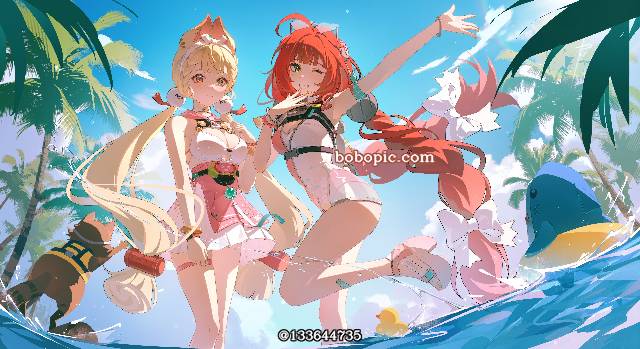 绝区零, 绝区零, Ukinami Yuzuha, 泳装, 女孩子, Zenless Zone Zero 500+ Bookmarks