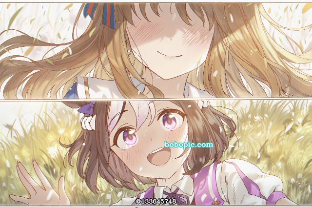 AI-Generated, 马娘, 赛马娘Pretty Derby, Grass Wonder (Uma Musume), 特别周（赛马娘）, Grass Wonder, mourn