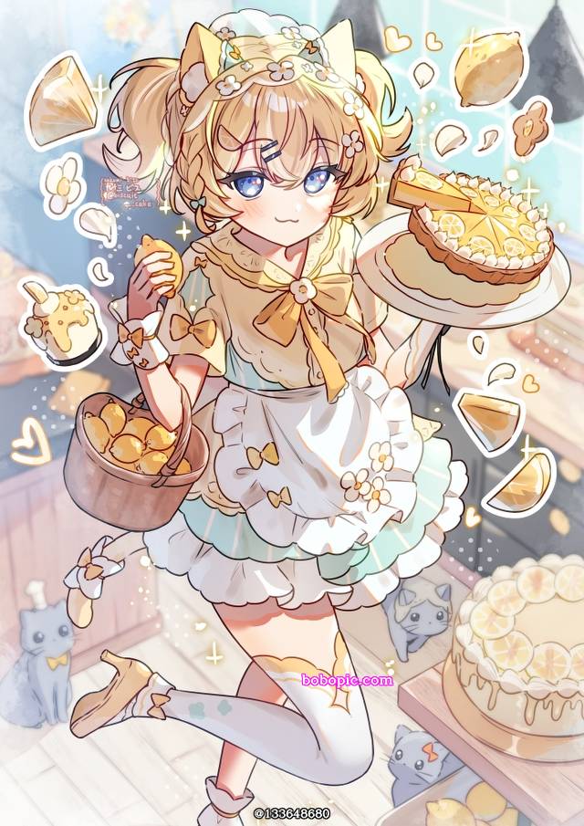 cat ears, 女孩子, 原创, 兽耳, 原创, 兽耳
