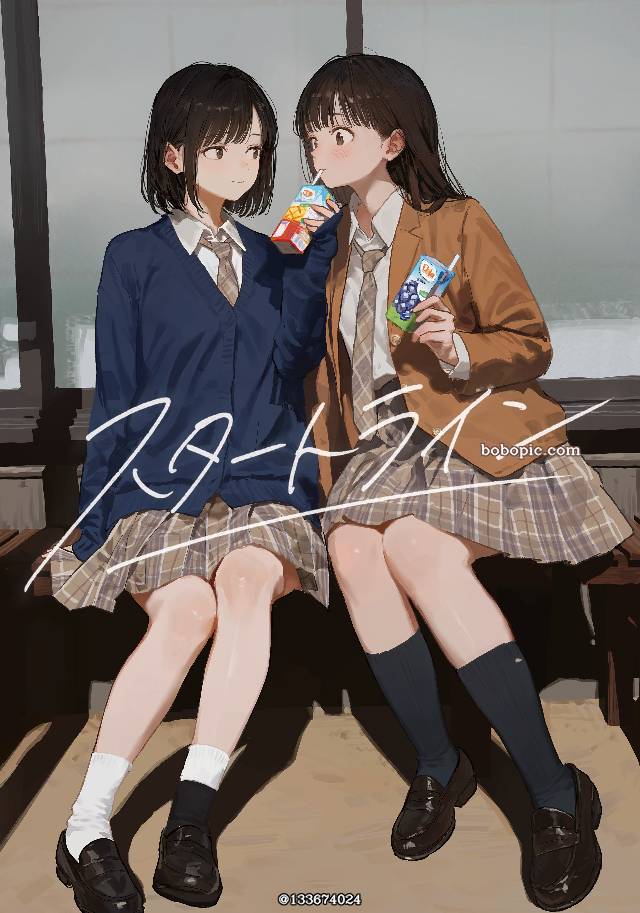 yuri, young girl, 女孩子, novel