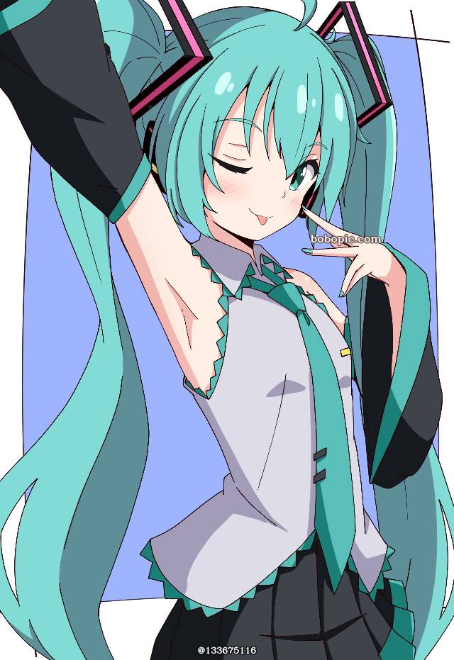 初音未来, miku, 腋下