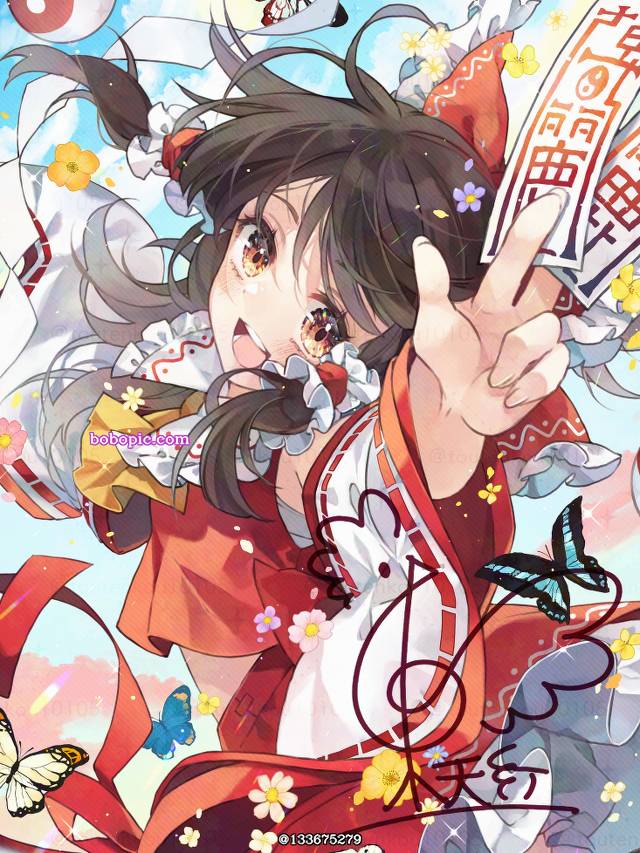 东方, 东方Project, 博丽灵梦, 乐园的可爱巫女