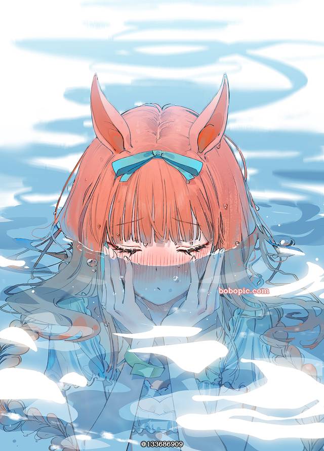 马娘, 无声铃鹿（赛马娘）, 赛马娘Pretty Derby, Silence Suzuka, 脸红, 淹没