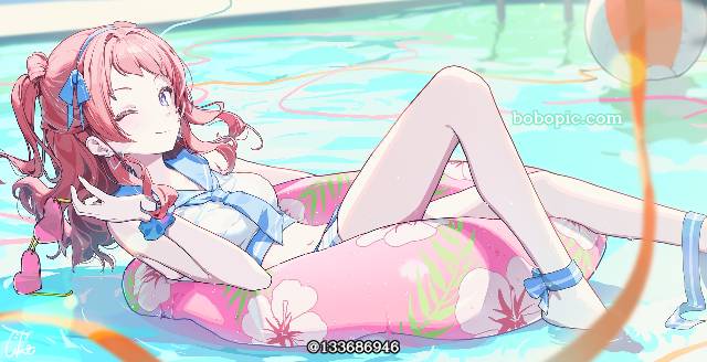 Gakuen IDOLM@STER, Saki Hanami, 水手服泳装, 泳装, sailor swimsuit, 偶像大师1000users加入书籤