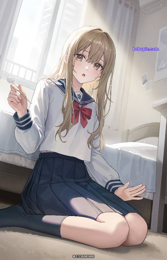 水手服, uniform, ear cleaning, crossdresser