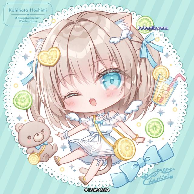 女孩子, 原创, 原创, cat ears, Q版