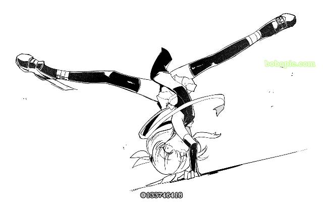 magical girl, kick, Spinning Bird Kick