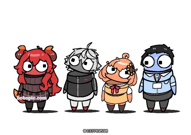 Yuika Shiina, Sister Cleaire, Chaika Hanabatake, Kizuku Yashiro, 本间向日葵, 葛叶, 多拉（彩虹社）, Dokuzuhonsha, 彩虹社
