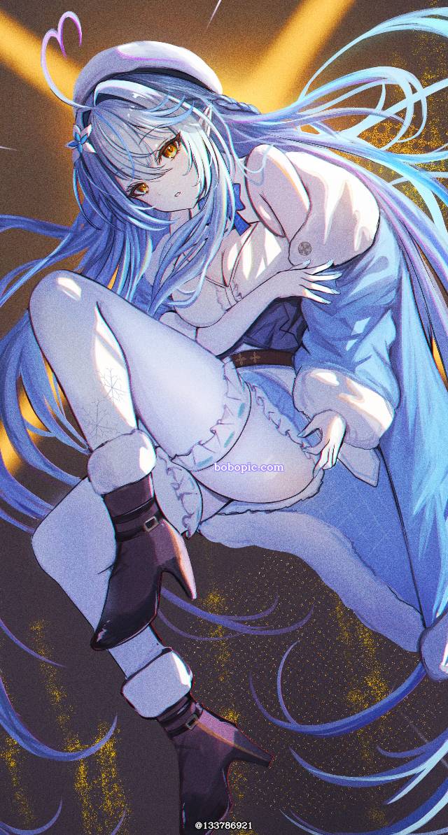 Hololive, 雪花菈米, 女孩子, Virtual Youtuber 100+ bookmarks, 虚拟YouTuber 500收藏