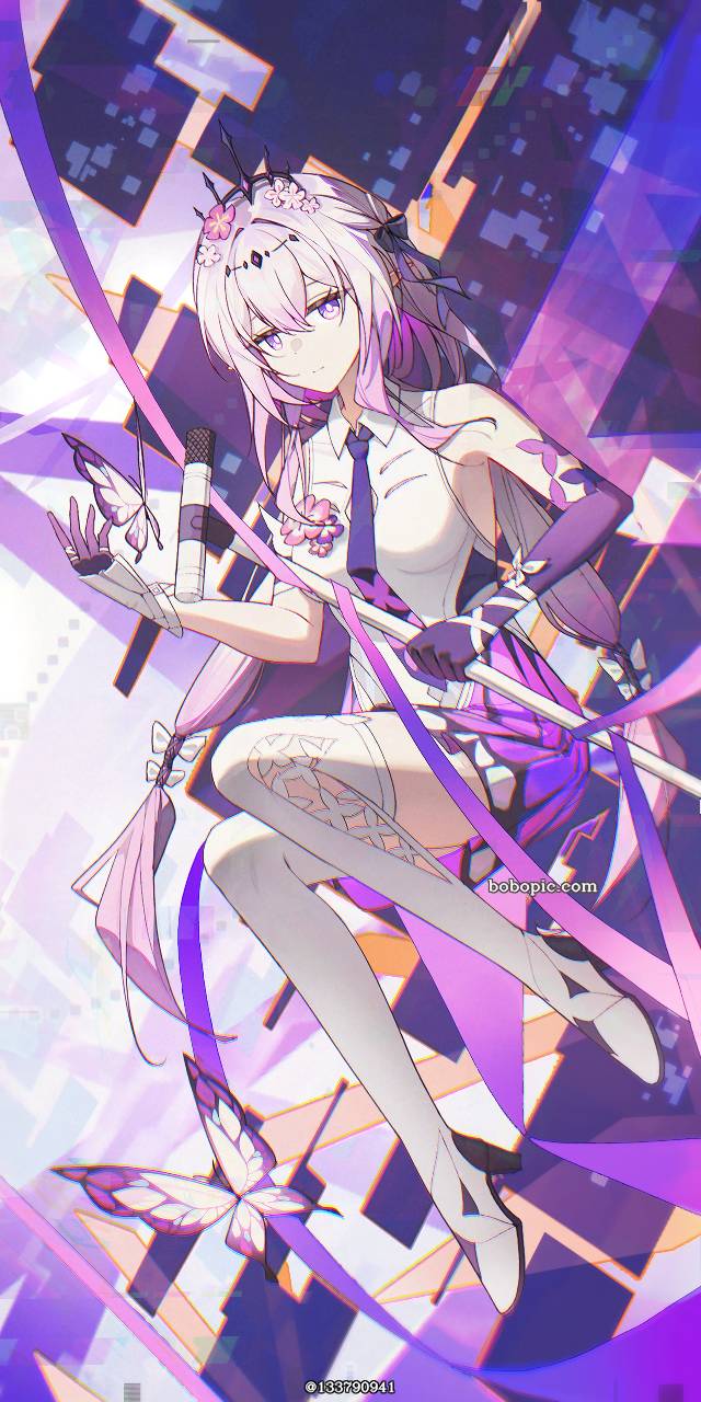 Honkai: Star Rail, young girl, 女孩子, 遐蝶, 崩坏：星穹铁道100收藏
