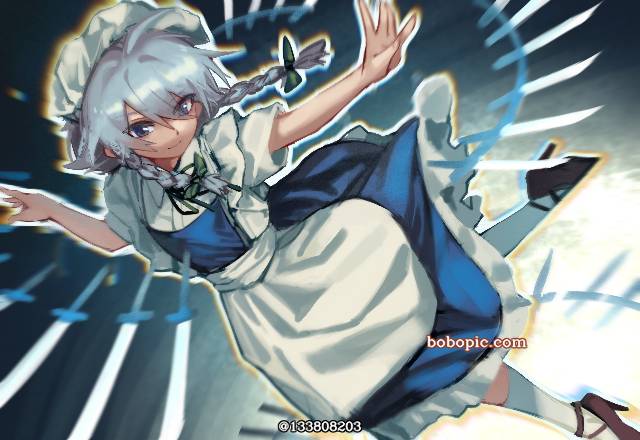 女孩子, 东方Project, sakuya izayoi