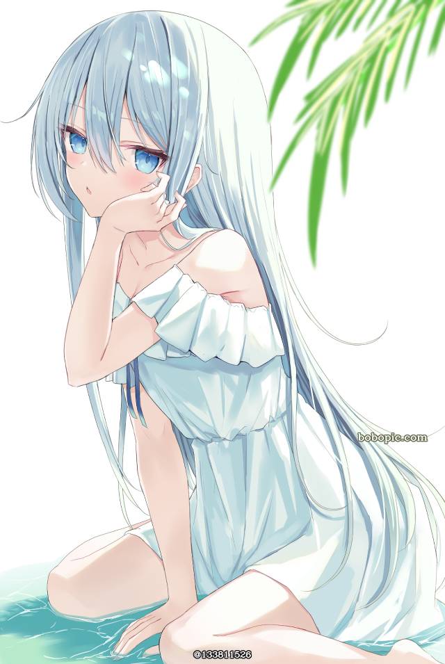 舰C, 舰队collection, 响, 响(舰队收藏), off-shoulder dress