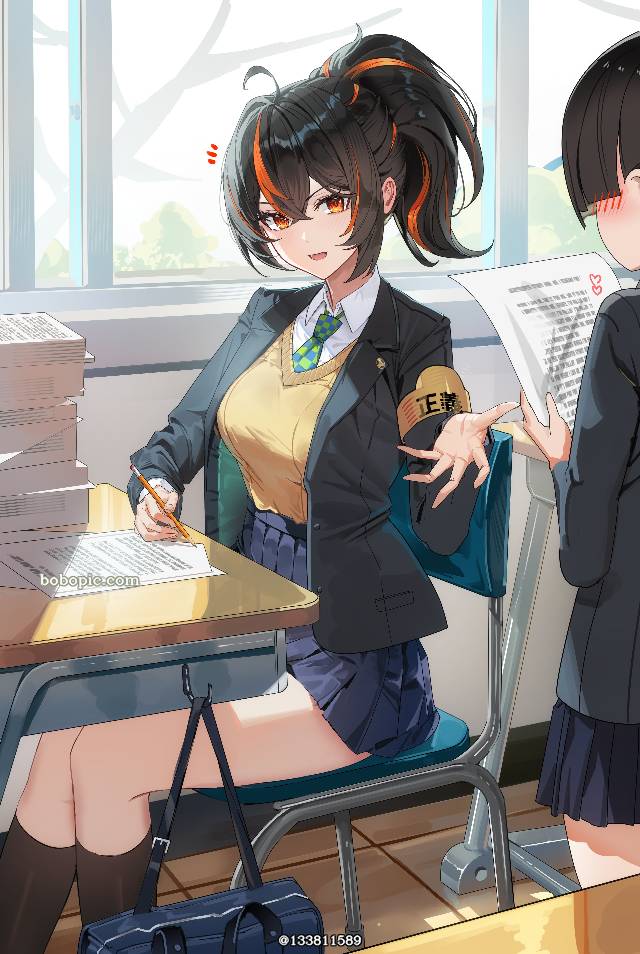 女高中生, school, 绝区零1000收藏, 绝区零
