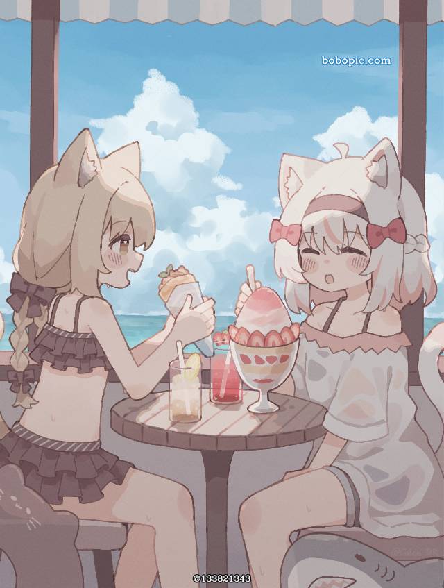 cat ears, 兽耳, 原创