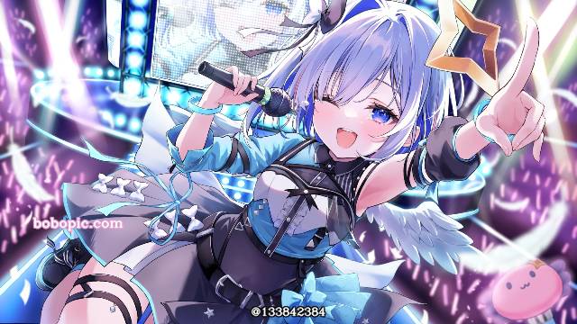 天音彼方, Kanata Amane fanart, Hololive, idol, 银发, angel, 虚拟YouTuber 500收藏