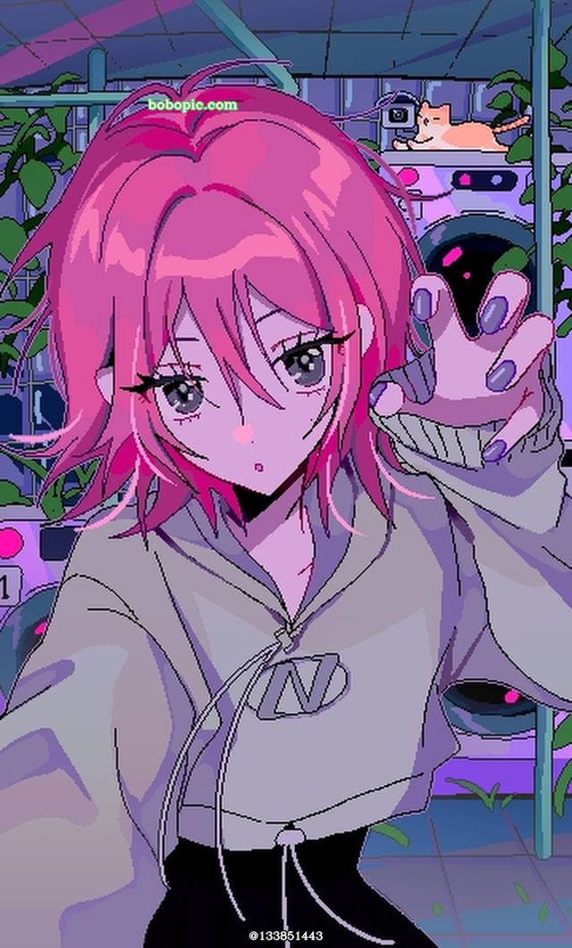 插画, 原创, 永远是深夜有多好, 永远是深夜有多好。, 点阵图